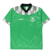  Vintage green Nigeria FA 1994 Home Adidas Football Shirt - mens large