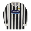 Vintage black & white Juventus FC  Unbranded Football Shirt - mens medium