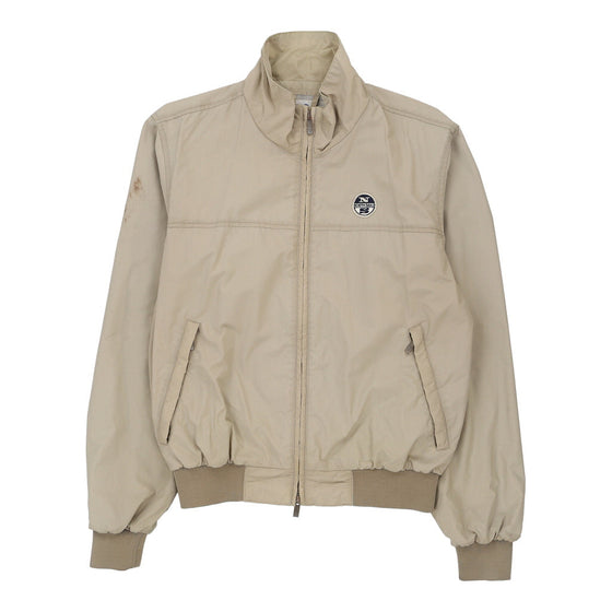 Vintage beige North Sails Jacket - mens small