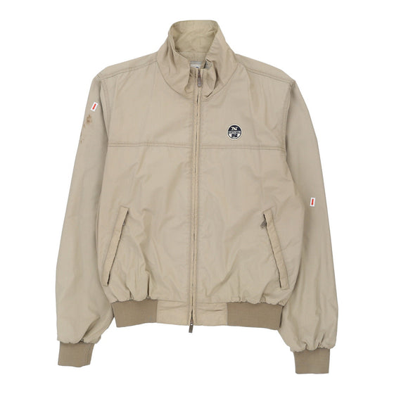 Vintage beige North Sails Jacket - mens small