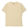 Vintage beige Asics T-Shirt - mens large