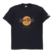  Vintage black Athens Hard Rock Cafe T-Shirt - mens large