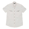 Vintage white Antony Morato Short Sleeve Shirt - mens large