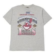  Vintage grey Cleveland Indians B Kul T-Shirt - mens large