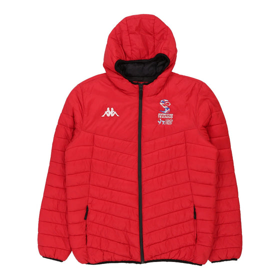 Vintage red Youth Sports Trust Kappa Puffer - mens x-large