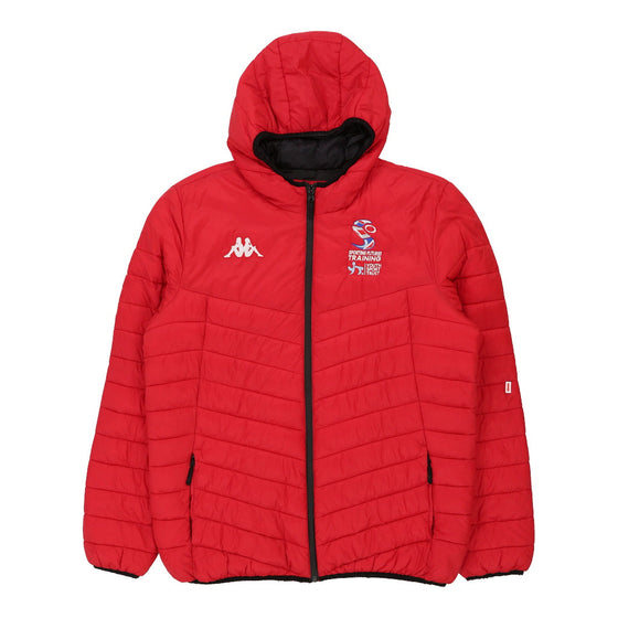 Vintage red Youth Sports Trust Kappa Puffer - mens x-large