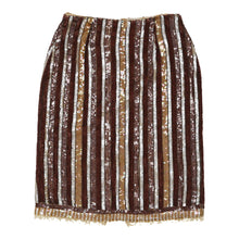  Vintage brown Toiss Mini Skirt - womens 27" waist