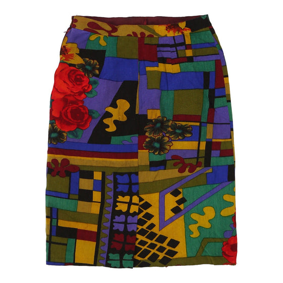 Vintage multicoloured Unbranded Mini Skirt - womens 26" waist