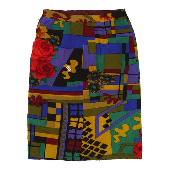 Vintage multicoloured Unbranded Mini Skirt - womens 26" waist