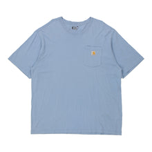  Pre-Loved blue Carhartt T-Shirt - mens x-large