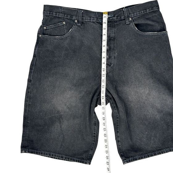 Rock & Republic Denim Shorts - 42W 14L - Black Cotton Blend