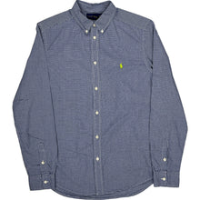  Ralph Lauren Check Shirt - Small - Blue Cotton