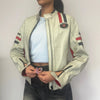 Vintage grey Dainese Leather Jacket - womens small