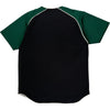 True Fan Rays Baseball Jersey - Medium - Black Polyester