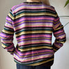 Vintage multicoloured Mad'S Jumper - womens medium