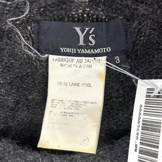 Vintage grey Yohji Yamamoto Jumper - womens small