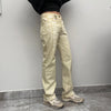 Vintage beige Roberto Cavalli Trousers - womens 30" waist