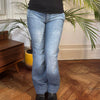 Vintage blue Pit Stop Jeans - womens 30" waist