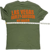 Harley-Davidson Las Vegas T-Shirt - Medium - Green Cotton Blend