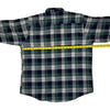 Dickies Flannel Shirt - Large - Green Cotton Blend