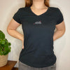 Vintage black Champion T-Shirt - womens large