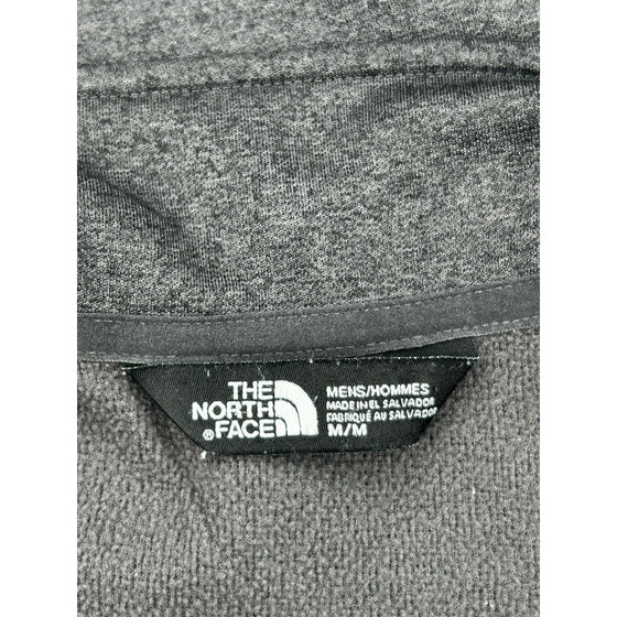 The North Face 1/4 Zip Fleece - Medium - Grey Polyester