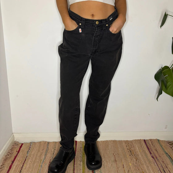 Vintage black Versace Jeans Couture Jeans - womens 29" waist