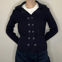  Vintage navy Unbranded Cardigan - womens small