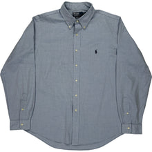  Polo Ralph Lauren Custom Fit Shirt - XL - Blue Cotton