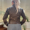 Vintage brown Andrea Sassi Leather Jacket - womens medium