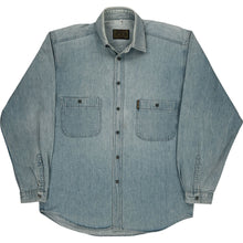  Armani Jeans Denim Shirt - Small - Blue Cotton