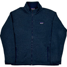  Patagonia Fleece Fleece Jacket - Large - Navy Polyester