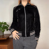 Vintage black X-Cape Zip Up - womens small