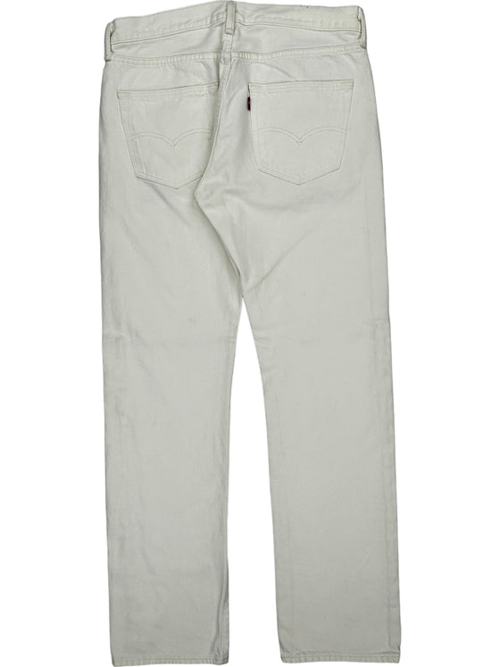 Levis Jeans - W32 L32 - White Cotton