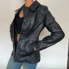 Vintage black L'Iimkoms Leather Jacket - womens small