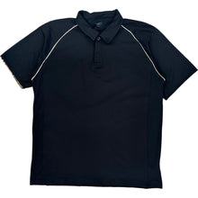  Burberry Golf Sport Fit Polo Shirt - 2XL - Black Cotton