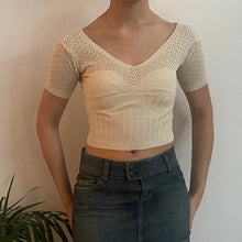  Vintage cream Unbranded Top - womens small