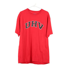  Vintage red UHV Champion T-Shirt - mens x-large