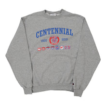  Pre-Loved grey Centennial Champion Sweatshirt - mens medium