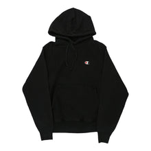  Vintage black Reverse Weave Champion Hoodie - mens small