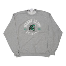  Vintage grey Mount Olive Trojans Champion Sweatshirt - mens x-large