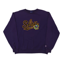  Vintage purple SFSU Gators Champion Sweatshirt - mens large