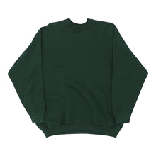  Vintage green Made in USA Fruit Of The Loom Sweatshirt - womens x-large