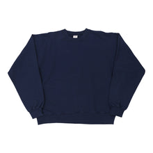  Vintage navy Hanes Sweatshirt - mens large