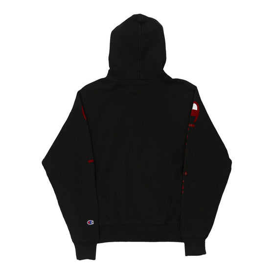 Vintage black Reverse Weave Champion Hoodie - mens small