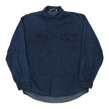  Vintage blue Jazzman Denim Shirt - mens x-large