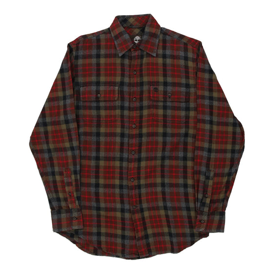 Vintage red Timberland Flannel Shirt - mens small