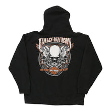  Vintage black Harley Davidson Hoodie - mens x-large