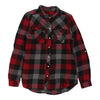 Vintage red Harley Davidson Flannel Shirt - womens large