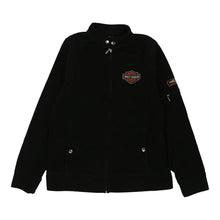  Vintage black St. Petersburg, FL Harley Davidson Fleece - womens large